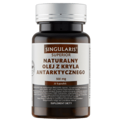 NATURALNY OLEJ Z KRYLA ANTARKTYCZNEGO 500 mg SINGULARIS® SUPERIOR - 60 kapsułek