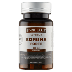 KOFEINA FORTE 200 mg SINGULARIS® SUPERIOR - 60 kapsułek