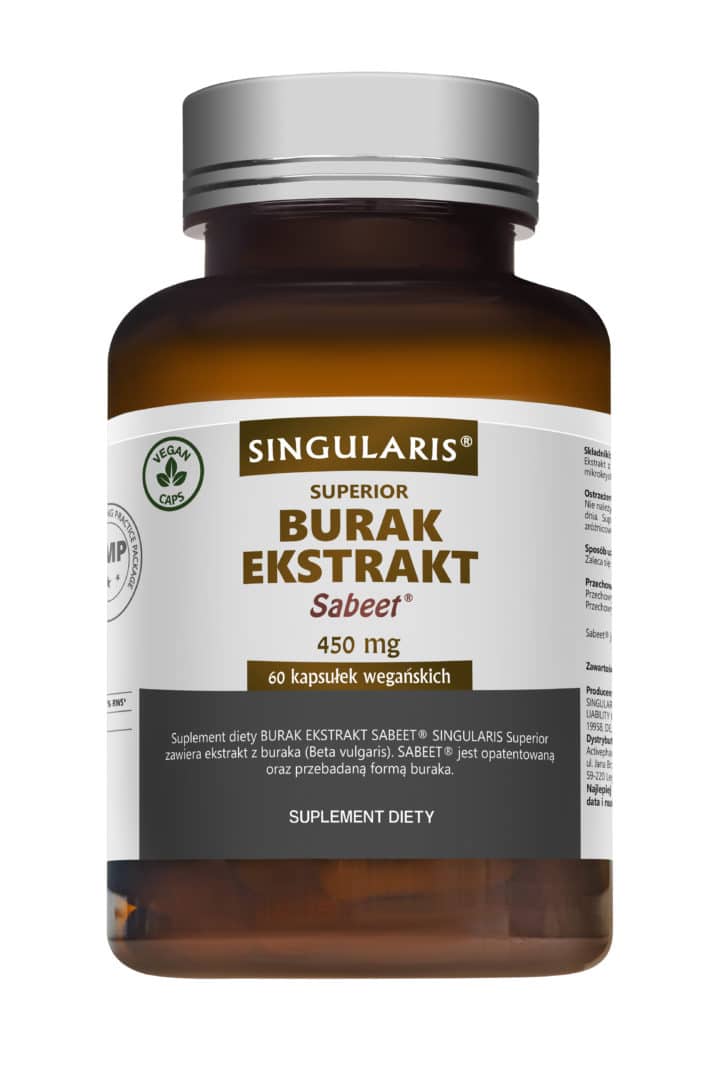 BURAK EKSTRAKT SABEET® 450 mg SINGULARIS® SUPERIOR - 60 kapsułek wegańskich