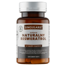 NATURALNY RESWERATROL SINGULARIS® SUPERIOR - 60 kapsułek wegańskich
