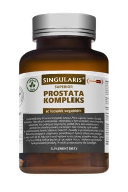 PROSTATA KOMPLEKS SINGULARIS® SUPERIOR - 60 kapsułek wegańskich